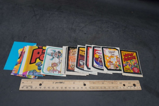 Wacky Pack Stickers-Cards (70'S)