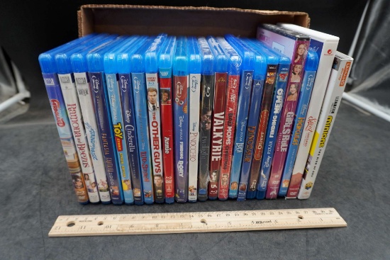 Assorted Dvds (Most Are Blu-Ray)