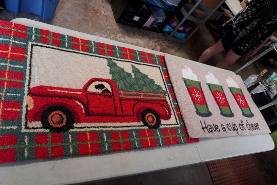 2 - Christmas Rugs
