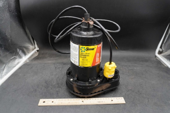 Simer Plumer'S Classic Submersible Sump Pump