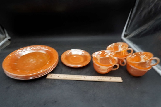 Fire-King Plates, Cups & Saucers