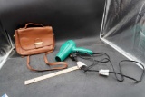 Revlon Hair Dryer & Fossil Purse