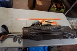 Golf Bag W/ Clubs (Delta, Tour Effect & Others), Nerf Gun