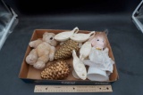 Pinecones, Lamps, Teddy Bear & Precious Moment Tree Topper