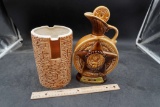 1868 Beam Decanter & Ceramic Brick Vase?