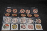 20 - Vintage Milk Cap Collection