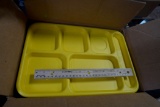 12 - Yellow Lunch Trays
