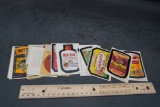 Wacky Pack Stickers-Cards (70'S)