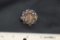 Sterling Silver Flower Brooch
