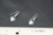 Opal Sterling Silver Earrings