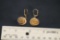 Sterling Silver Swirl Earrings