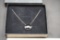 Technibond Sterling Silver Necklace (Color Is Deep Red/Black)