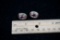 Sterling Silver Pink Stone Earrings