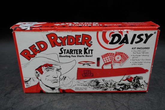 Red Ryder Starter Kit - B.B. Tube, Shooting Glasses, Gun Sleeve & Gallery Targets