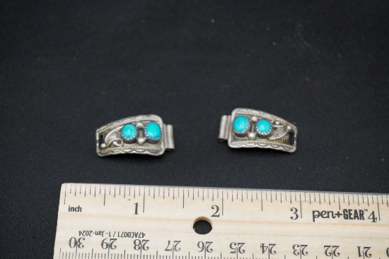 Sterling Silver Turquoise Jewelry Pieces (2)