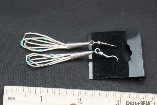 Sterling Silver Turquoise Earrings