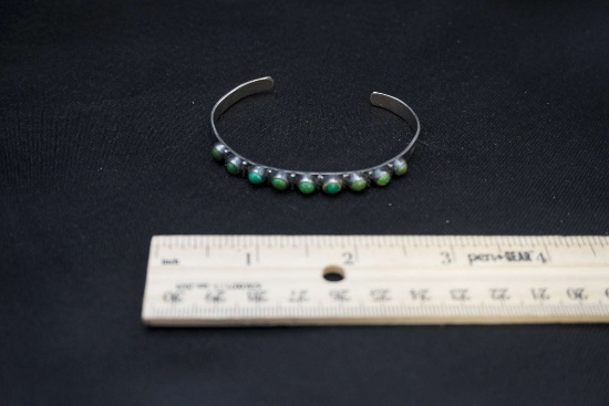 Sterling Silver Turquoise Bracelet