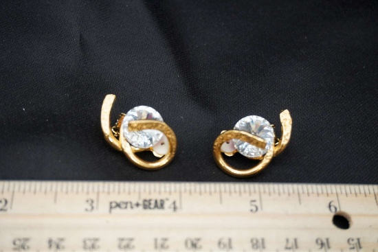 J. Jansen Clip Earrings