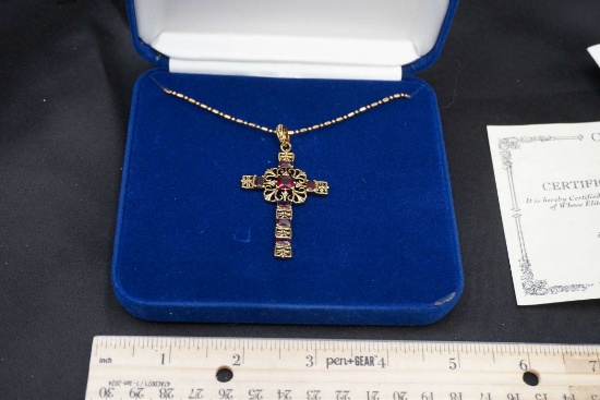 Jacqueline Kennedy Camrose & Kross Necklace W/ C.O.A.