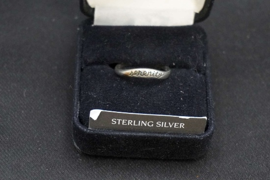 Sterling Silver "Serenity" Ring