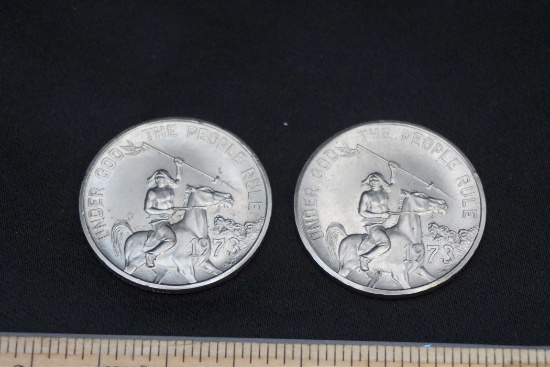 1973 S.D. Souvenir Dollars