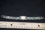 Sterling Silver W/ Abalone Watch
