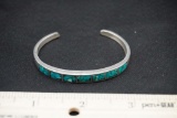 Sterling Silver Turquoise Bracelet