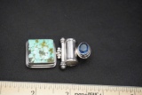 Sterling Silver & Turquoise Pendant