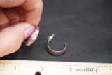 Sterling Silver Light Pink Earrings