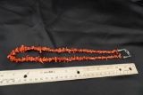 Sterling Silver Coral Earrings