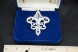 Jacqueline Kennedy Camrose & Kross Brooch