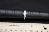 Sterling Silver White Stone Ring