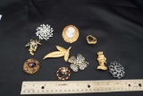 10 - Brooches