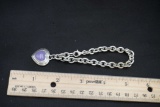 Sterling Silver Heart Bracelet