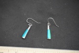 Opal Sterling Silver Earrings