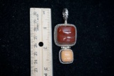 Sterling Silver Bali Indonesia Pendant