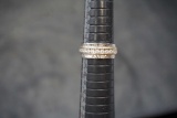 Sterling Silver Ring W/ White Stones