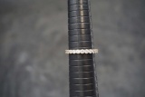 Sterling Silver Ring W/ White Stones