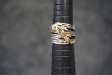 Sterling Silver Ring W/ Leaves