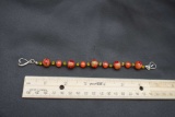 Sterling Silver Glass Bracelet