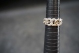Judith Ripka Sterling Silver Ring