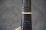 Sterling Silver Ring W/ White Stones