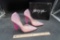 Nasty Girl Pink Dollar Sign High Heels (Size 38)