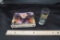Harley-Davidson Collectible Tin And Playing Cards, Shot Glass