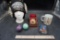 Stone Eggs, Ornament, W.F. Cards, Elvis Mug & Mannequin Head