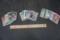 3 - Stacks Of 30 L.A. Dodgers Cards