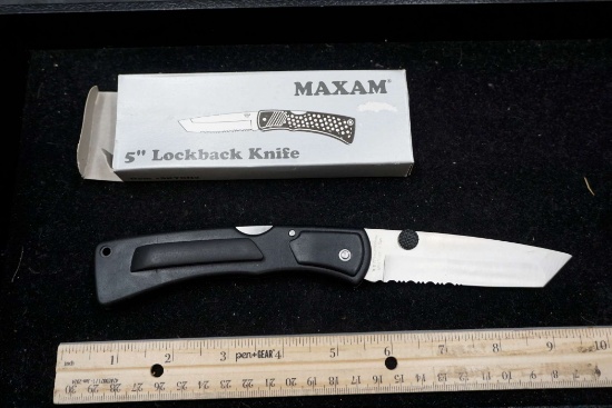 Maxam 5" Lockback Knife