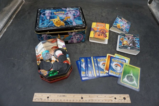 Pokemon Tins, Tokens & Cards
