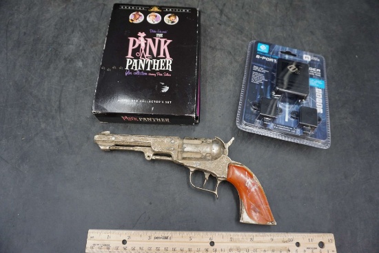The Pink Panther Dvds, Toy Gun & 2-Port Usb Charger
