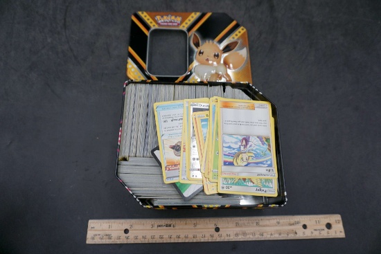 Pokemon Tin W/ Cards
